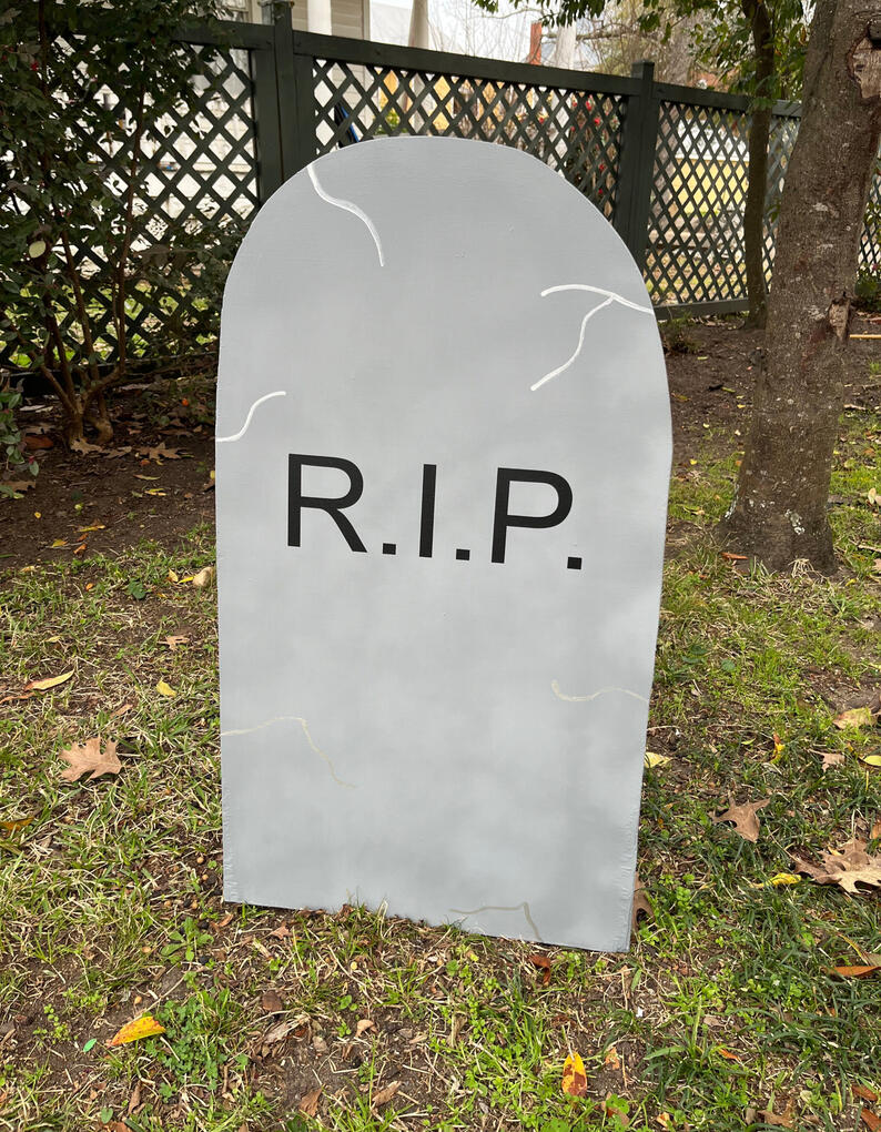 Headstone R.I.P. (50th/60th Birthday)