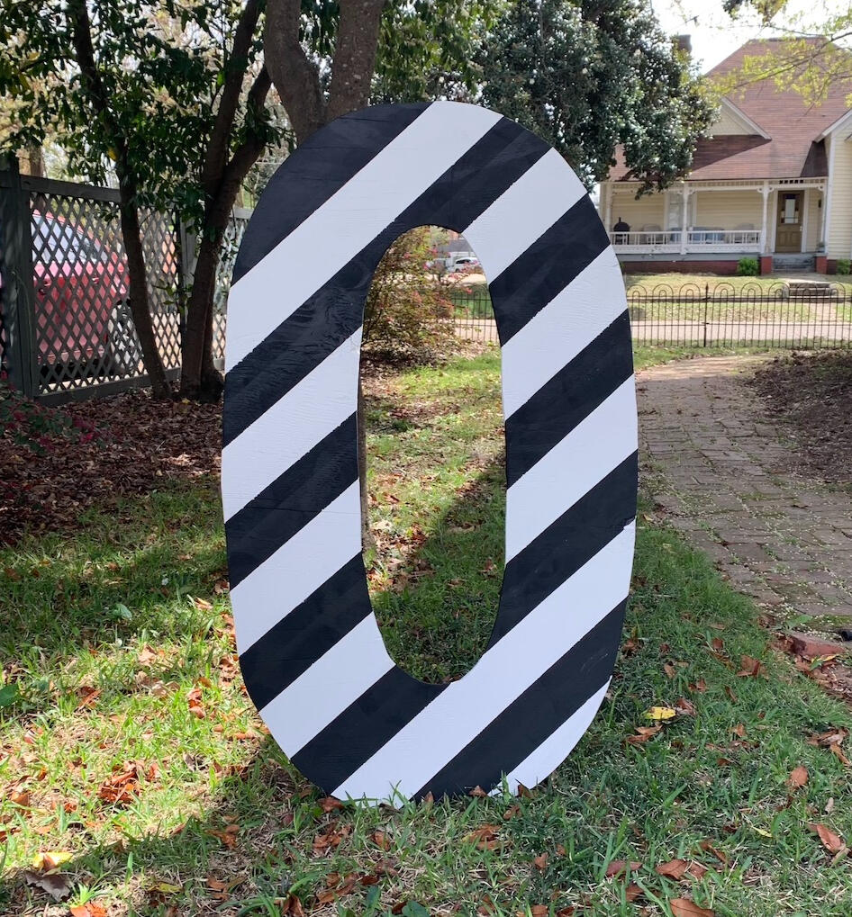Zero- Black and White Striped